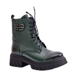 Step in style Modello Workers Zazoo 60486 Verde Scuro - Entra con stile