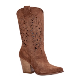 Step in style Stivali Modello Lewski 3609 Camoscio Marrone - Entra con stile