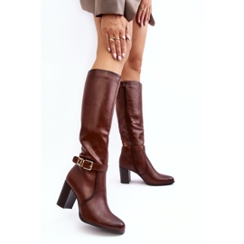 Step in style Stivali Modello Sendilia KZ103 Marrone - Entra con stile