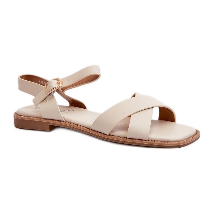 Step in style Sandali Modello S.Barski KV27-003 Beige - Entra con stile