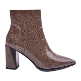 Step in style Stivali Modello S.Barski MR870-58 Beige Scuro - Entra con stile