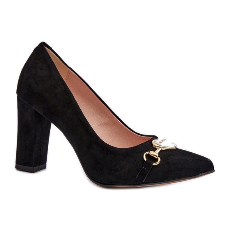 Step in style Décolleté Modello Zazoo 2453/OS Camoscio Nero - Entra con stile