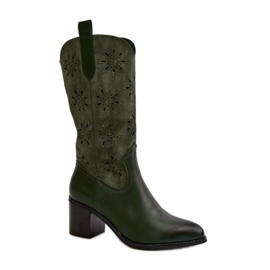 Step in style Stivali Modello Nevilos RMR2337-11 Verde - Entra con stile