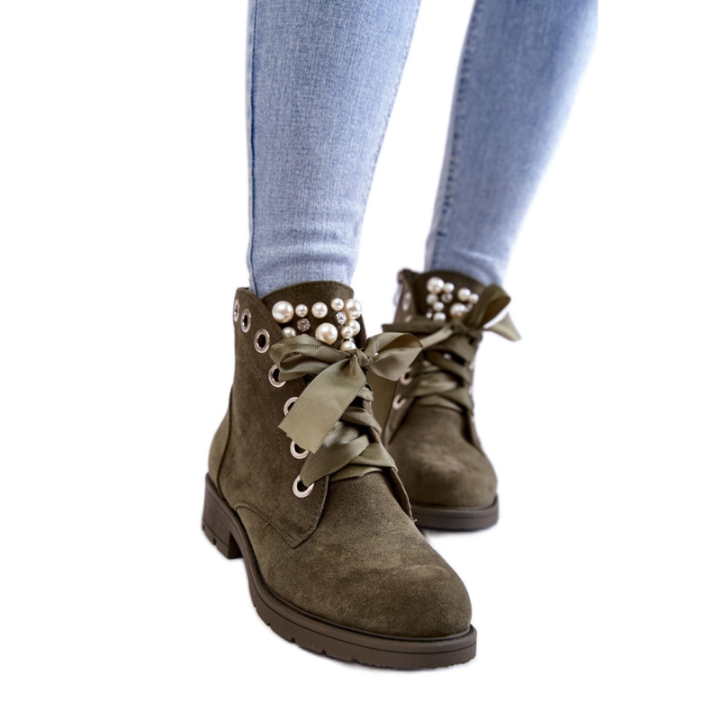 Step in style Stivali Modello Raiso CLS-206 Verde - Entra con stile