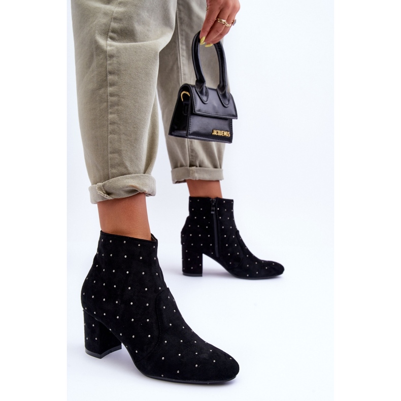 Step in style Stivali Modello Antede L08-206 Camoscio Nero - Entra con stile