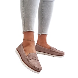 Step in style Mocassini Modello Nestalia 834280 Beige Scuro - Entra con stile