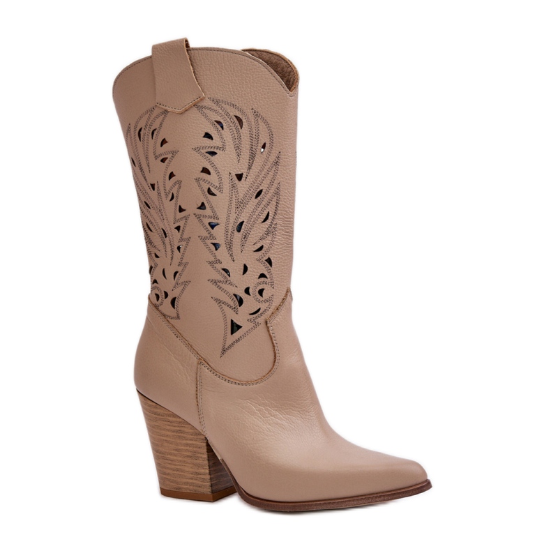 Step in style Stivali Modello Lewski 3609 Pelle Beige - Entra con stile