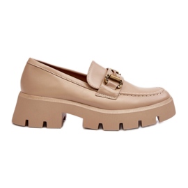 Step in style Scarpe Modello Peuria 2644-2 Pelle Beige - Entra con stile