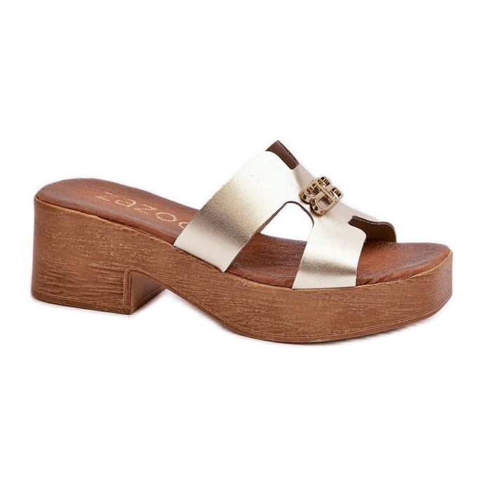 Step in style Sandalo Infradito Modello Zazoo 40412 Gold - Entra con stile giallo