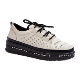 Step in style Scarpe Modello S.Barski LR769A Beige - Entra con stile