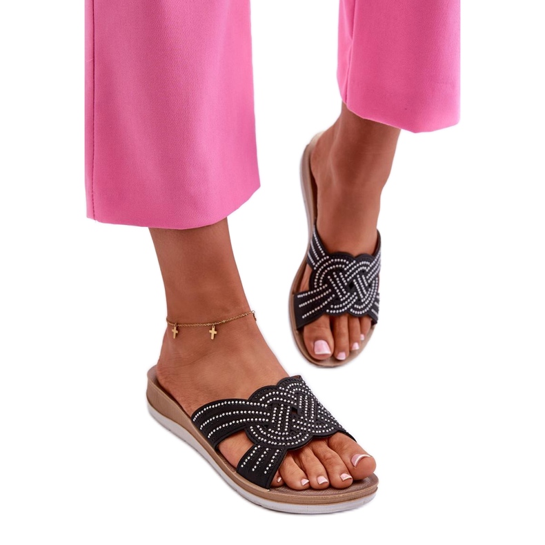 Step in style Sandalo Infradito Modello Inblu BV000037 Nero - Entra con stile