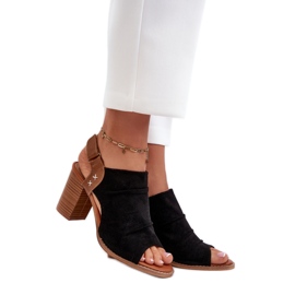 Step in style Sandali Modello Rosca 24SD35-7184 Nero - Entra con stile