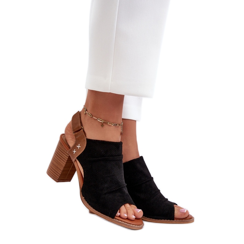 Step in style Sandali Modello Rosca 24SD35-7184 Nero - Entra con stile