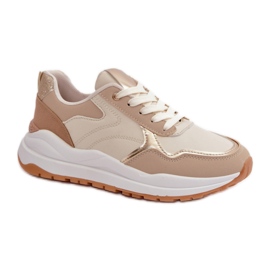 Step in style Scarpe Sportive Modello Issatta C2157 Beige - Entra con stile