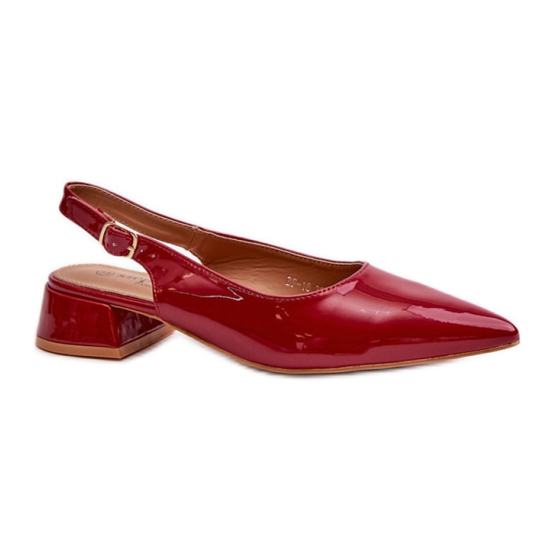 Step in style Ballerine Modello Anarinne BF-18 Bordeaux - Passo con stile rosso