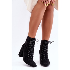 Step in style Stivali Modello Saolio L08-237 Camoscio Nero - Entra con stile