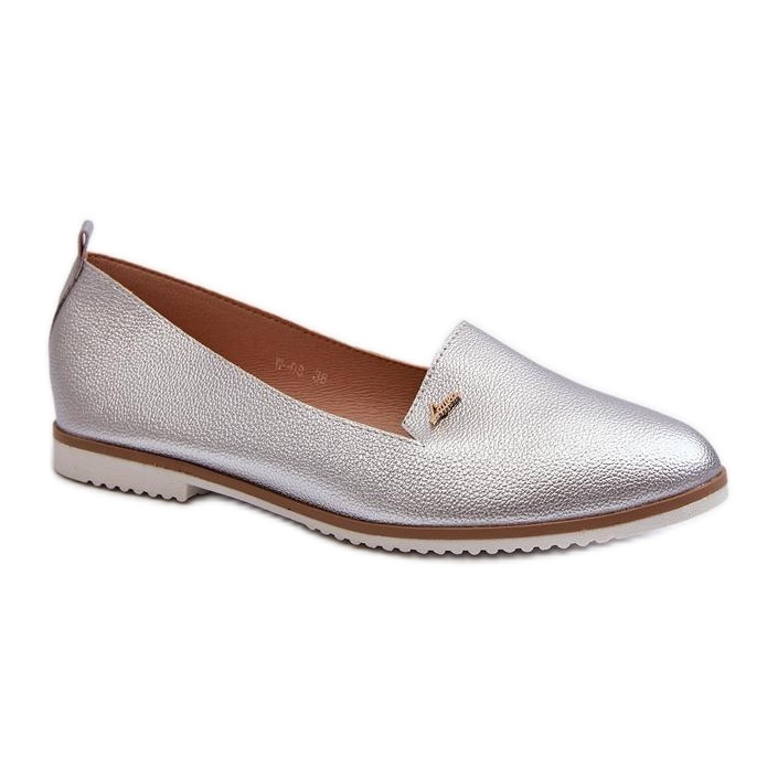Step in style Mocassini Modello Enzla W-98 Silver - Entra con stile grigio