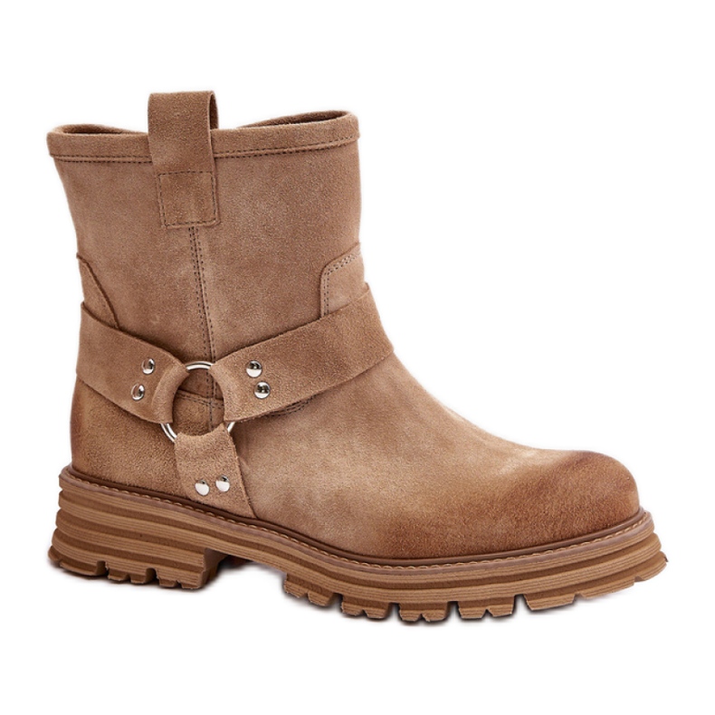 Step in style Stivali Modello Lewski 3610 Camoscio Beige - Entra con stile