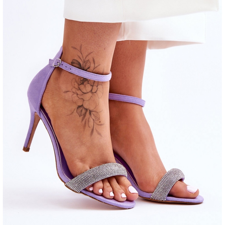 Step in style Modello Moments LY-9268-3 Sandali viola - Entra con stile