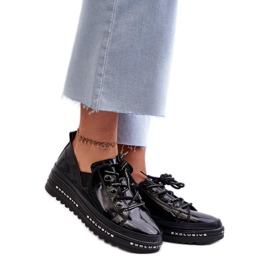 Step in style Scarpe Modello S.Barski LR620 Nero - Entra con stile