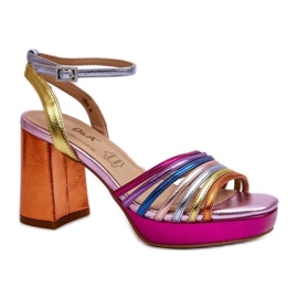 Step in style Sandali Modello Da CR920 Multicolor Rosa - Entra con stile multicolore