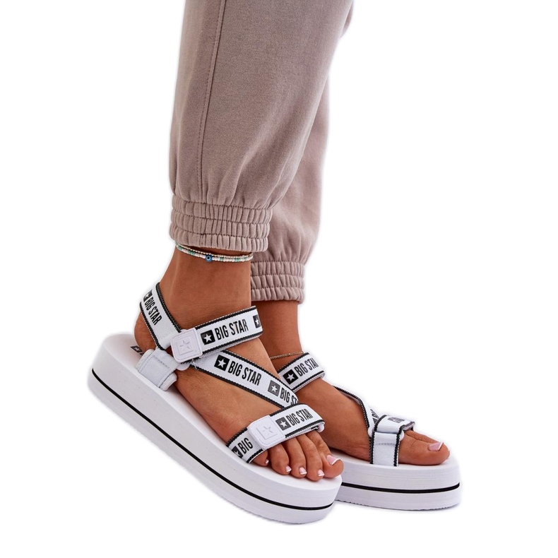Step in style Sandali Modello Big Star NN274A526 Bianco - Entra con stile bianca