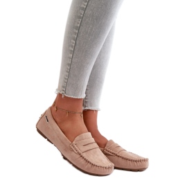 Step in style Mocassini Modello Rerceria HH712-8/HH712D-8 Beige Chiaro - Entra con stile