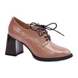 Step in style Scarpe Modello Nelione 63510 Vernice beige - Entra con stile