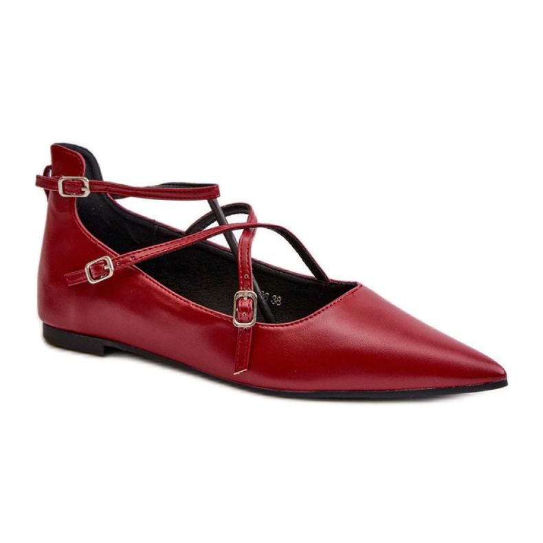 Step in style Ballerine Modello Violra P-1396 Bordo - Passo con stile rosso