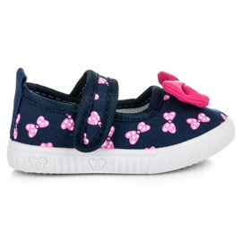 Sneakers Con Un Fiocco blu