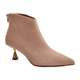 Step in style Stivali Modello Terlena GP13 Beige - Entra con stile
