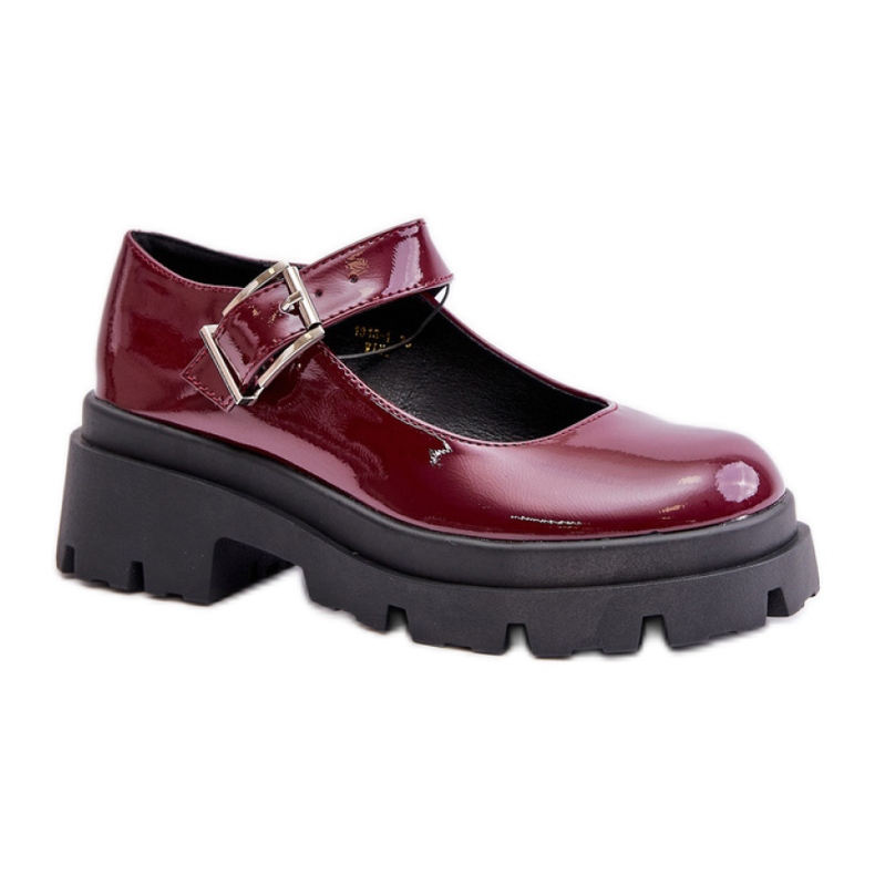 Step in style Scarpe Modello Plikuria 1813-1 Bordo Lakier - Entra con stile rosso