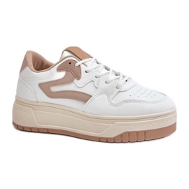 Step in style Scarpe sportive Modello Henizore 1W-N3 Bianco/Beige - Entra con stile