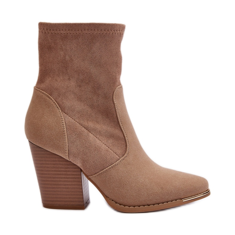 Step in style Stivaletti Modello Sanile A5619-63 Khaki - Entra con stile beige