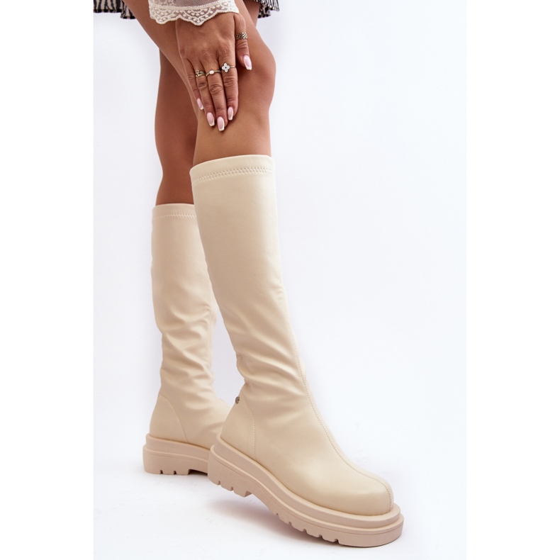Step in style Stivali Modello Goe MM2N4067 Beige Chiaro - Entra con stile