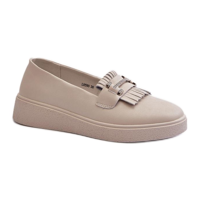 Step in style Mocassini Modello S.Barski LR590 Beige - Entra con stile