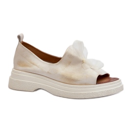 Step in style Sandali Modello Zazoo 2939 Gold Brushed - Entra con stile bianco