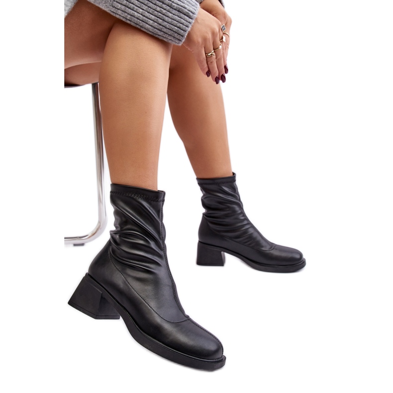Step in style Stivali Modello Aphroteia 23BT35-6449 Pelle Nera - Entra con stile nero