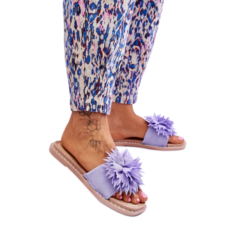 Step in style Sandalo Infradito Modello Giorgia LS-118 Viola - Entra con stile