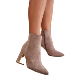 Step in style Stivali Modello Mevair NS331 Beige - Entra con stile