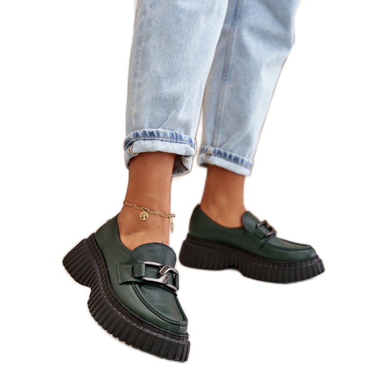 Step in style Scarpe Modello Zazoo 20176 Dark Green - Entra con stile verde