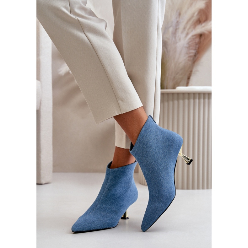 Step in style Stivali Modello Terlena GP14 Blu - Entra con stile