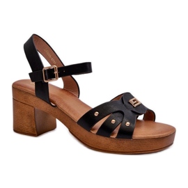 Step in style Sandali Modello Assames 24SD98-6758 Nero - Entra con stile