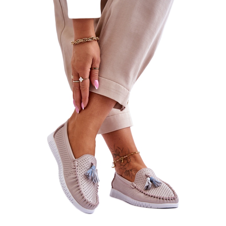 Step in style Mocassini Modello Lanzarot 23PB08-5372 Rosa Chiaro - Entra con stile