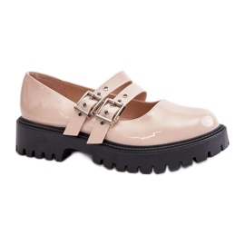 Step in style Scarpe Modello Terione 3231 Beige Lakier - Entra con stile