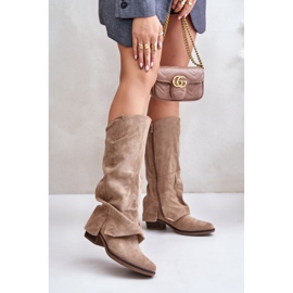 Step in style Stivali Modello Stinova RMR2382-2 Beige - Entra con stile