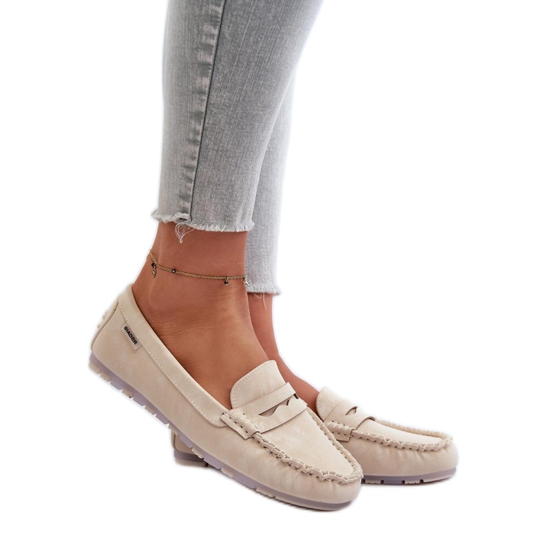 Step in style Mocassini Modello Celoria M502-8 Beige Chiaro - Entra con stile