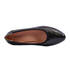 Vinceza Décolleté da donna con goffratura decorativa Nera nero