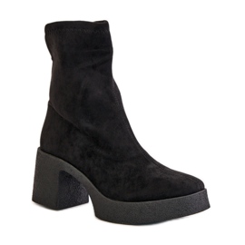 Step in style Scarponi Modello S.Barski HY42-739 Nero - Entra con stile