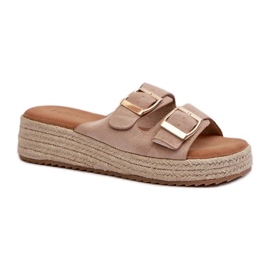 Step in style Sandalo Infradito Modello Zaloemi C-315 Beige - Entra con stile